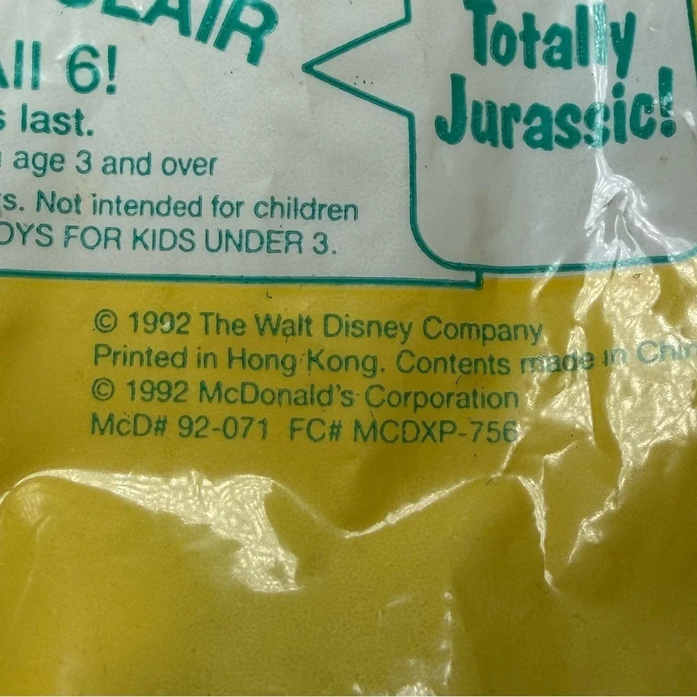 McDonalds mcdonald’s dinosaur
